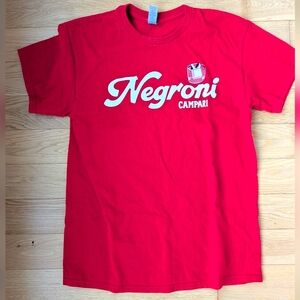 CAMPARI // Red Negroni Campari Short Sleeve Tee ♥️ 🍹